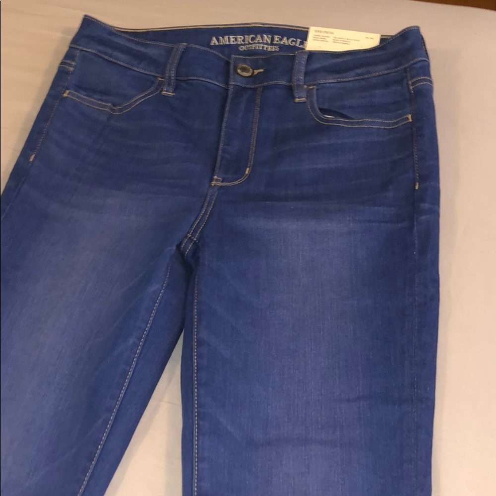 american eagle high rise jeggings
